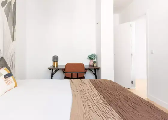 Habitación en piso compartido de 2 habitaciones en alquiler en La Bresca, para profesionales y estudiantes. en Málaga