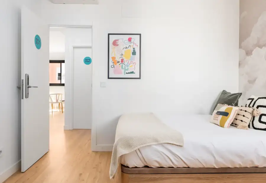 Habitación en piso compartido de 3 habitaciones en alquiler en La Bresca en Málaga