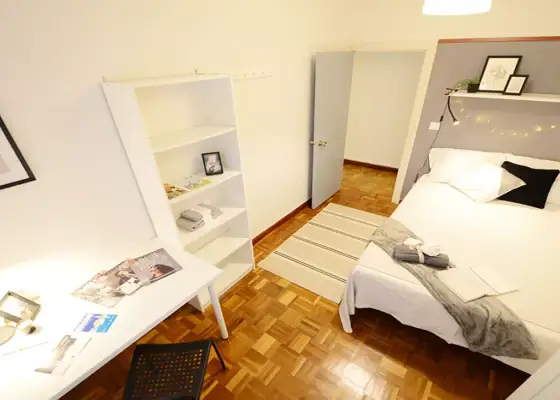 Se alquila habitación en piso de 4 dormitorios en Ametzola en Bilbao